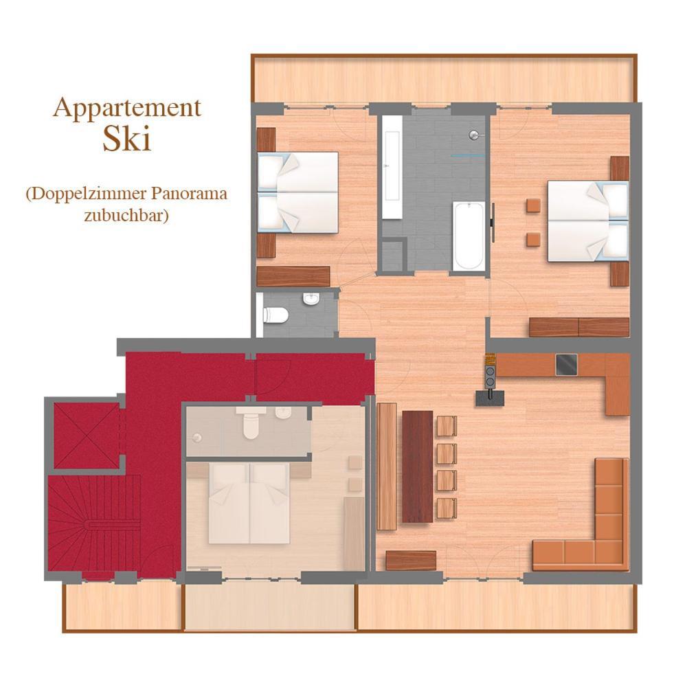 Appartements Innerthal Inneralpbach Exterior foto